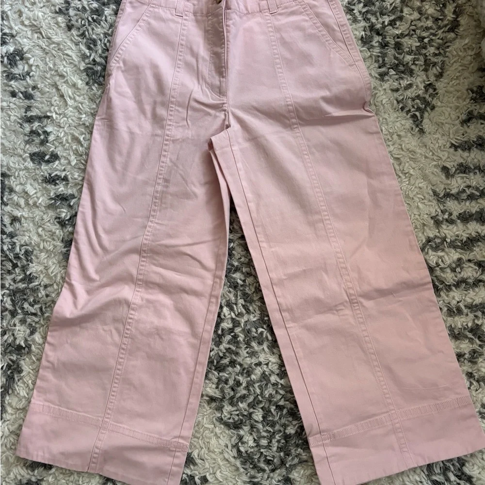 Ann Taylor Weekend collection wide leg ankle pant- size 6P new - Picture 3 of 5